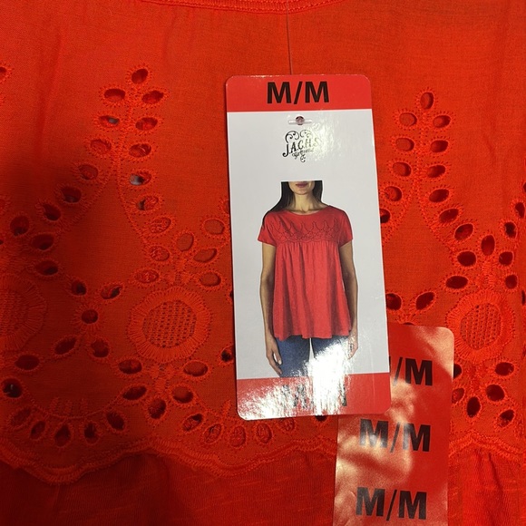 Jach's Eyelet Slub Top - Picture 3 of 8